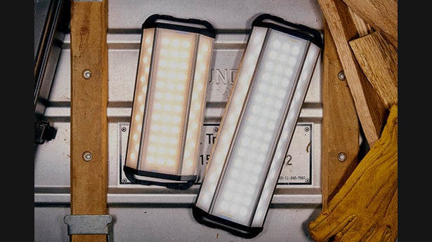 アルミボディで3面を明るく照らす。防水LEDライトCLAYMORE 3FACE