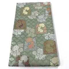 帯6791 ○染織の名門 しょうざん謹製 生紬 高級 正絹 袋帯 | Einkaufen