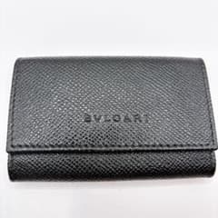 極美品】ブルガリ 6連キーケース クラシコ フック レザー 黒 BVLGARI