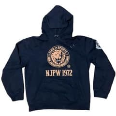 古着】 NJPW 1972 パーカー 新日本プロレス ビックロゴ 2Lサイズ