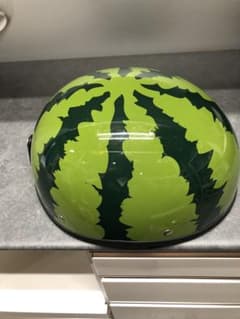 展示品】リード工業 すいかヘルメット フリーサイズ - メルカリ
