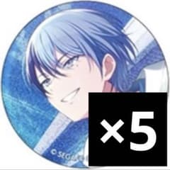 プロセカ 青柳冬弥 16c Flyer フライヤー グリ缶 グリッター缶バッジ