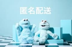 限定 ミントエルモ ミントクッキーモンスター ぬいぐるみ2体セット