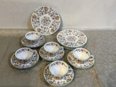 超美品】ミントン ハドンホール カップ＆ソーサー、ケーキ皿 5客セット