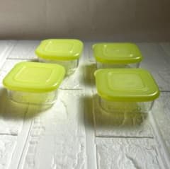 タッパーウェア クリアメイトS＃1 4個セット - メルカリ