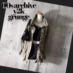 00s ミリタリージャケット シャーリング 平成ギャル goa系 ギミックy2k