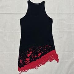 00s archive civarize ダメージ レイヤード タンクトップ - メルカリ