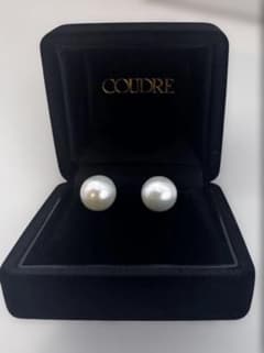 COUDRE CD90 WH 淡水パールピアス 金子綾さん着用 - メルカリ
