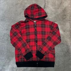 ジップパーカー 00s 平成 y2k swag opium archive 赤 - メルカリ