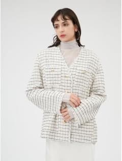 極美品 FRAY I.D GIOLICA ツイード ジャケット ジレ 2way - メルカリ