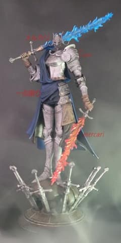 エルデンリング☆双月の騎士レラーナ☆ガレージキット☆塗装済み完成品