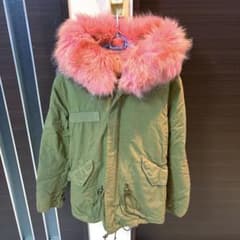 希少✨本毛皮ミスターアンドミセスイタリー ファーコート mr&mrs italy