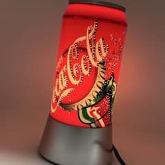 コカ•コーラ 缶型照明ランプ 回転 ROTATING LAMP - メルカリ