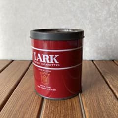 昭和レトロ LARK ラーク 缶灰皿 喫煙具 タバコグッズ 缶ケース