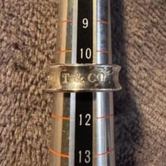 Tiffany & Co. ナローリング シルバー 11号 - メルカリ