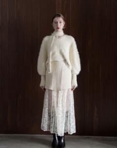 Acka. lace layered skirt size1 - メルカリ