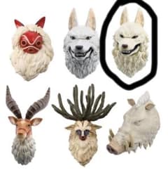 もののけたちのフェイスマグネット モロ - メルカリ