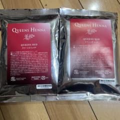 QUEENS HENNA クイーンズレッド 2袋セット - メルカリ