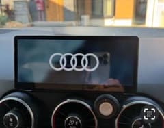 AUDI TT（8S）専用モニターステー 非売品（艶消し黒塗装済み） パネル