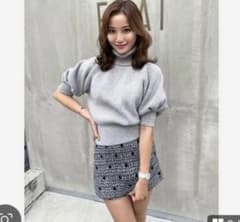 シェリエ shellerドットツイードキュロット - メルカリ