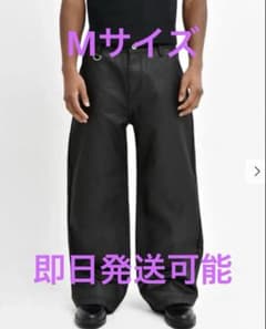 asapmode Stacked Oil Coating Loose Fit - メルカリ