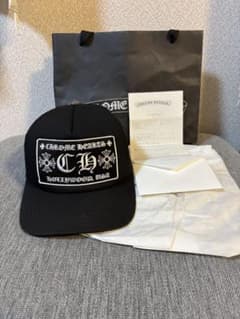 国内正規品】クロムハーツキャップ ジャパンタグ ブラック 確実正規品
