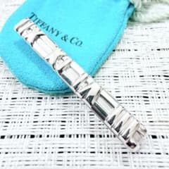 M【TIFFANY&Co.】シグネチャー クロス ネクタイピン 1992 SV925 SILVER