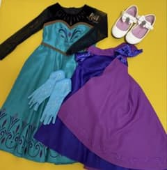 エルサプレミアムドレス ビビディバビディブティック 120cm - メルカリ