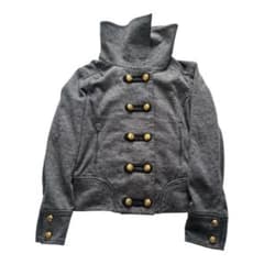 y2k archive ナポレオン ピーコート 平成 金ボタン - メルカリ