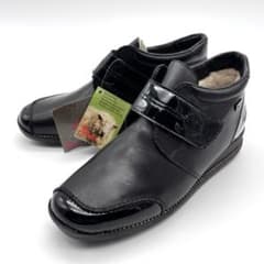 新品 rieker リーカー ショートブーツ ボア ブラック コンフォート 24