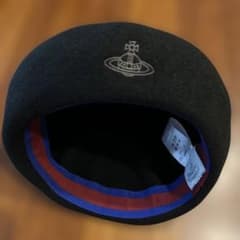み*様 Vivienne Westwood ウールベレー帽 S-M 調整可 ブラ - メルカリ
