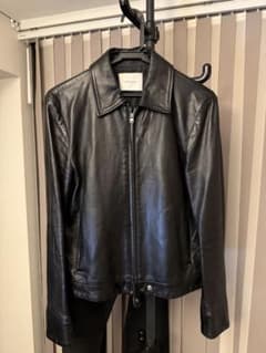 SUB-AGE. ブラックレザージャケット Ourlegacy似 - メルカリ