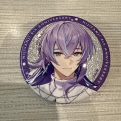 にじさんじ 星導ショウ 8周年 ランダムグリッター缶バッジ - メルカリ