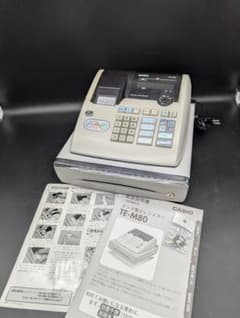 CASIO TE-M80 電子レジスター - メルカリ