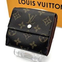 美品】ルイ ヴィトン モノグラム ポルトフォイユ エリーズ Wホック