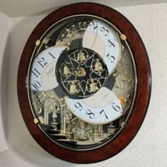 スモールワールドM498 からくり時計 メロディ 電波 レア 動作確認済み