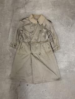 80s GIORGIO ARMANI trench coat beige - メルカリ