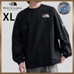 新品】韓国限定 ノースフェイス XLサイズ アルバニークルーネック 黒