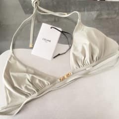 ラスト1【新品】CELINE セリーヌ トリオンフ ビキニトップ 水着