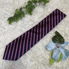 新品未使用 346 ブルックスブラザーズ ネクタイ ネイビー ストライプ