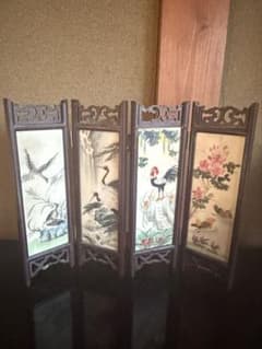 ロウヤ LOWYA スライド式パーテーション ホワイト 2個セット | Shop at