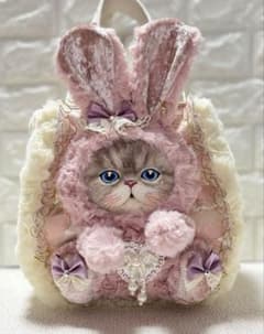 あ*き様 コヤンイサムチョン ハンドメイド ファーバッグ ルミちゃん