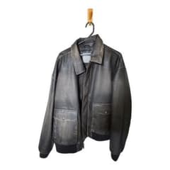 GAP リサイクル ヴィーガンレザー ボンバージャケット XL - メルカリ