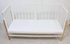 ☆除菌清掃済 美品☆ 大和屋 そいねーるⅢ ベビーベッド ホワイト