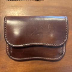 LAST CROPS ラストクロップス タング コードバン マーブルバーガンディ