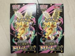 ポケモンカードゲーム MEGA ドリームEX 2箱 シュリンクなし ペリペリ