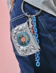 ◇新品◇【STRANGER THINGS】コラボリングポーチチャーム グレー