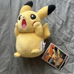 ムンク展 ピカチュウ ぬいぐるみ タグ付き - メルカリ