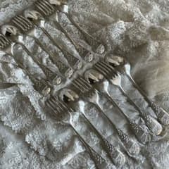 フランスアンティーク 6セット♡ すずらん スプーン＆フォーク