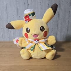 新品】ポケパーク カントー ぬいぐるみ パペット ピカチュウ